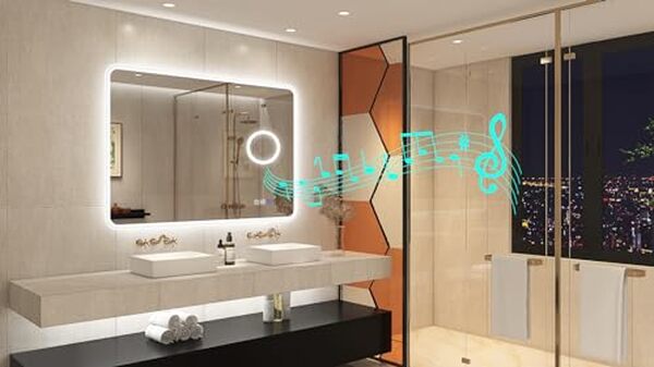 Découvrez notre analyse complète du miroir Starlead 100x70 cm : zoom sur ses fonctionnalités bluetooth et anti-buée pour une salle de bain moderne et connectée