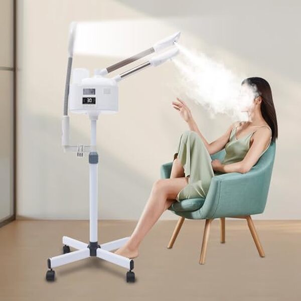 Découvrez notre avis détaillé sur le vapozone 3 en 1 avec lampe loupe : ses fonctions vapeur chaud et froid, et ses bienfaits pour un soin du visage professionnel à domicile.