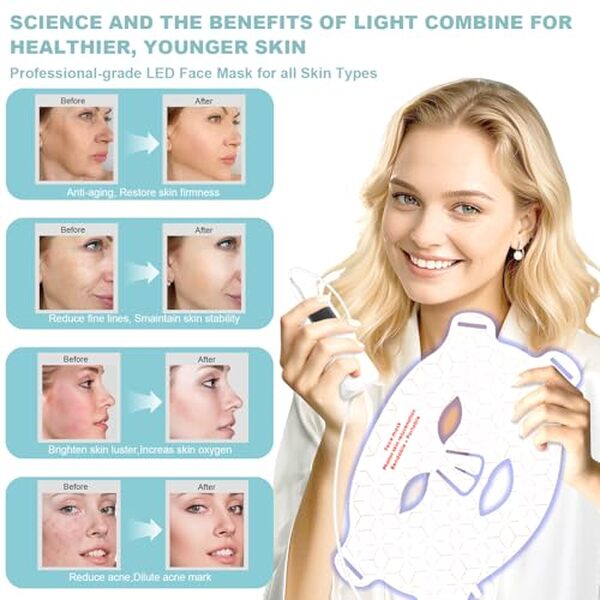 Découvrez notre analyse du masque LED luminothérapie visage-cou : efficacité anti-âge, bienfaits et avis d'experts détaillés.