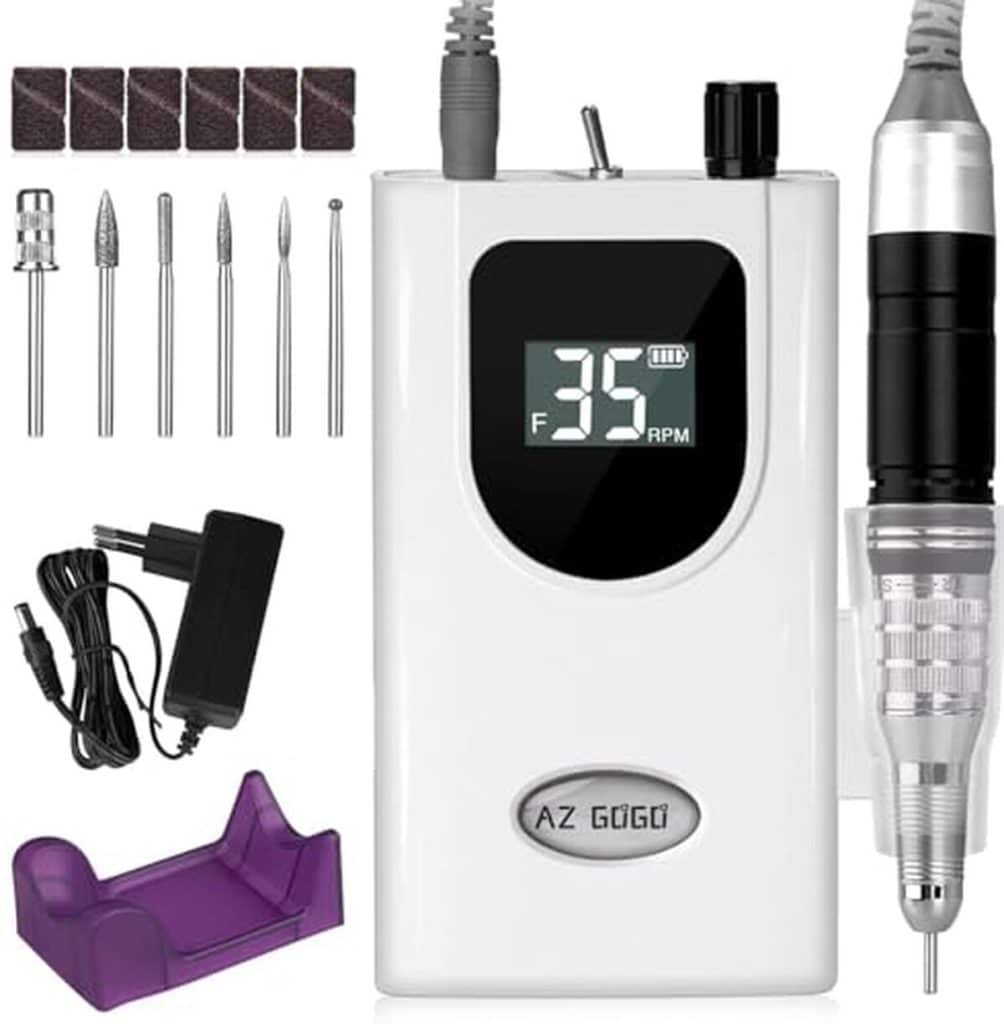 Test de la lime à ongles AZ GOGO 35000 RPM : performance et polyvalence