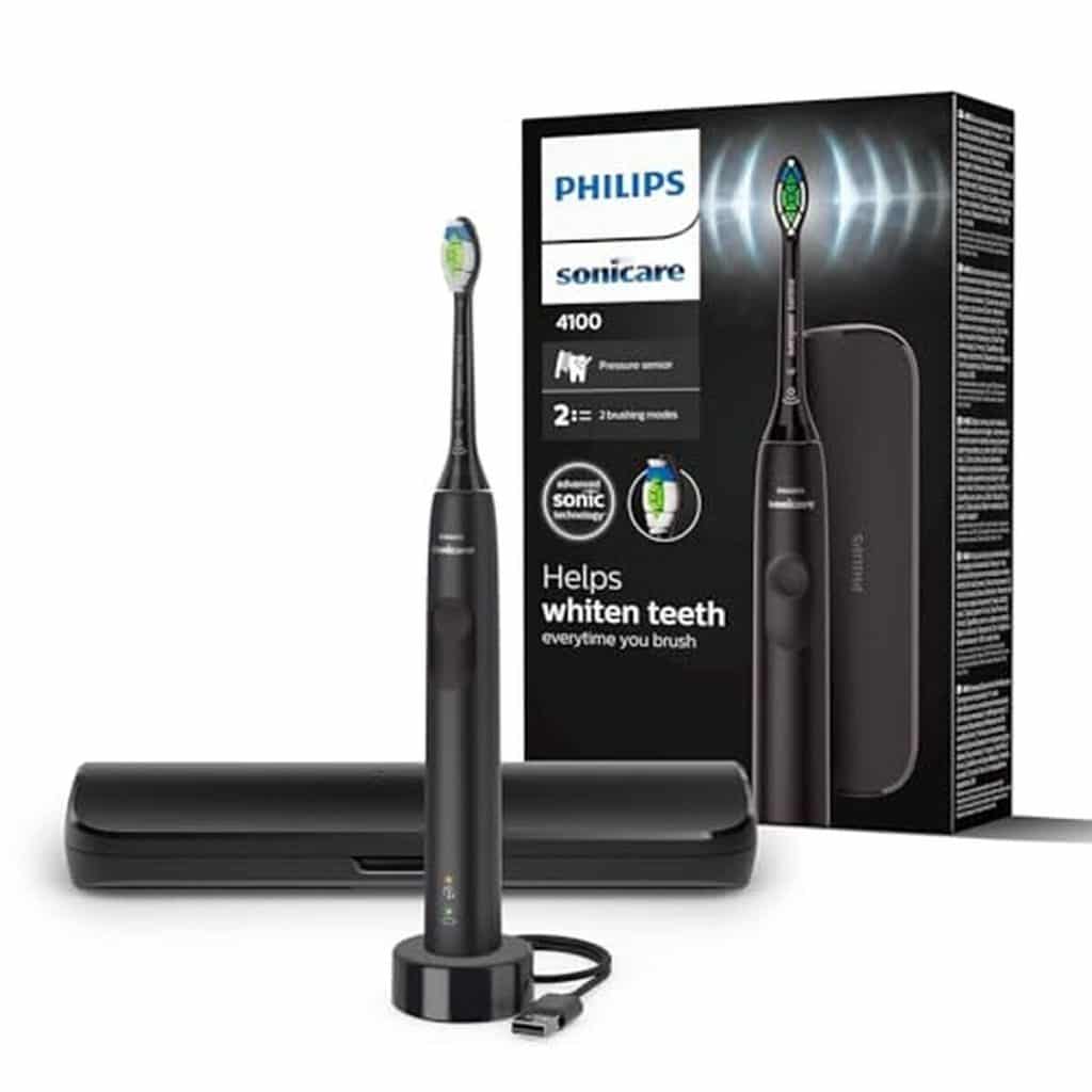 Test de la Philips Sonicare 4100 : brosse à dents électrique efficace et compacte