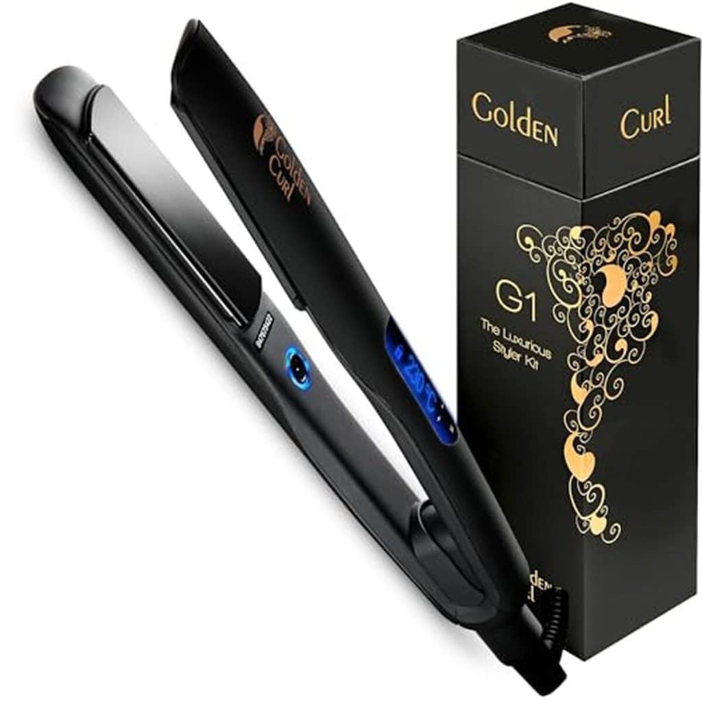 Test du fer lisseur Golden Curl G1 : 2 en 1 pour lisser et boucler