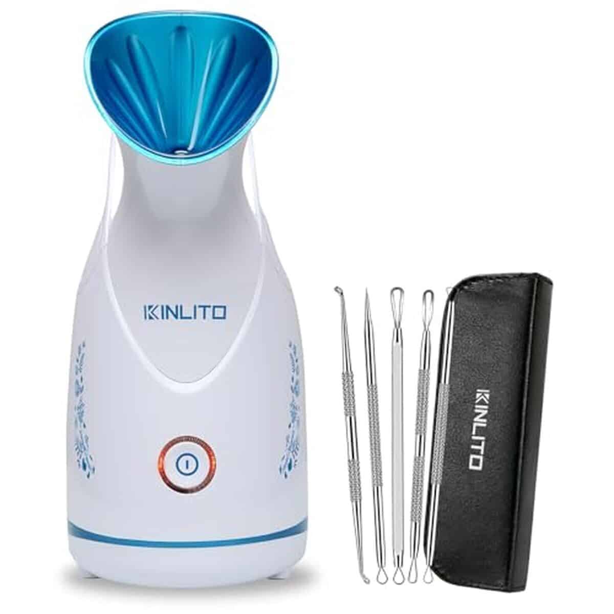 Test du vaporisateur facial KINLITO : nettoyage en profondeur