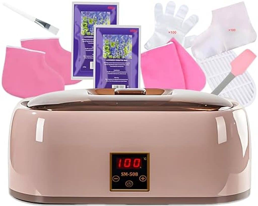 Test : jojocosmo bain de paraffine 4 litres avec technologie LED