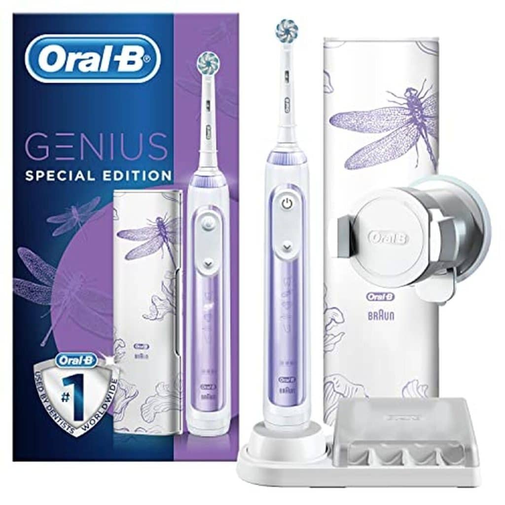 Test : oral-b genius special edition brosse à dents électrique ia, violet