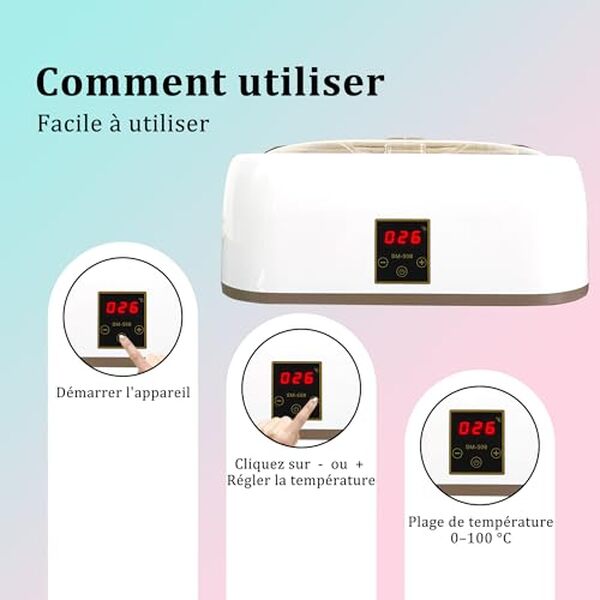 Découvrez notre test complet de l'appareil à cire de paraffine 4000 ml pour transformer vos soins des mains et pieds chez vous. Efficacité, fonctionnement et conseils d'utilisation.