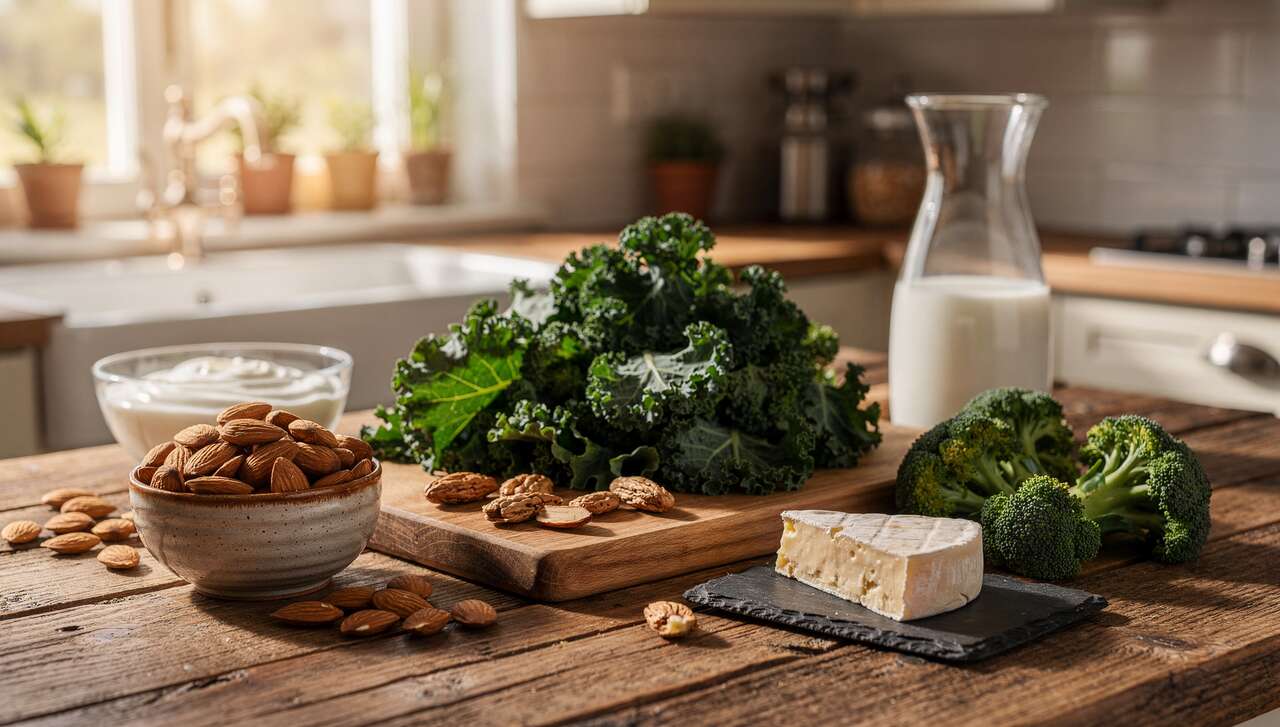 Les sources naturelles de calcium