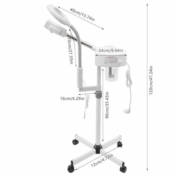 Découvrez le test complet du vapozone 2 en 1 ozone salon spa : une lampe loupe et humidificateur facial révolutionnaire pour vos soins du visage à domicile. 