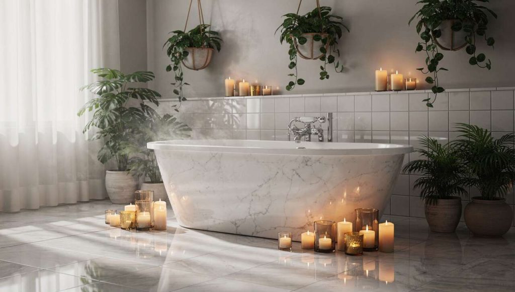 Se détendre dans un bon bain : astuces et bienfaits