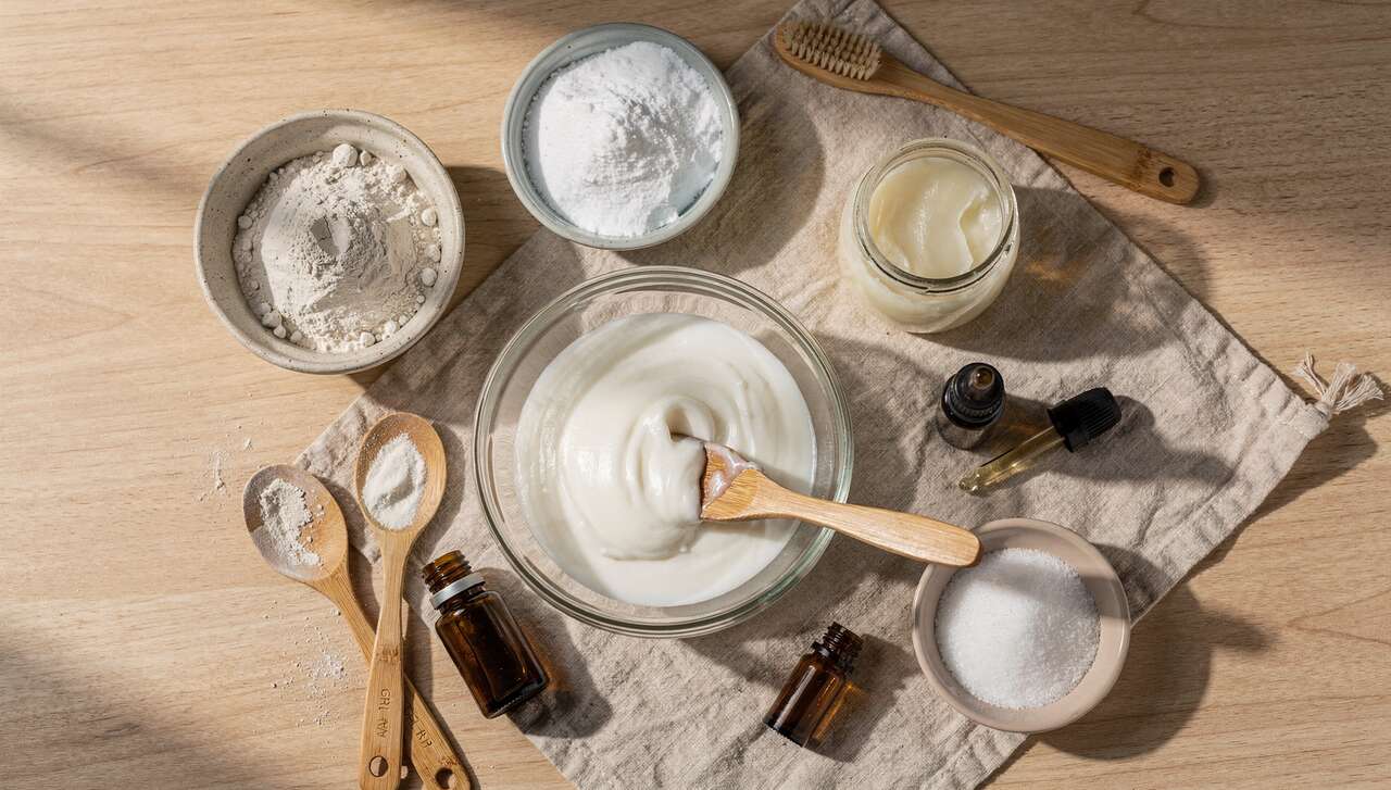 Dentifrice maison à l'argile blanche : recette efficace et naturelle