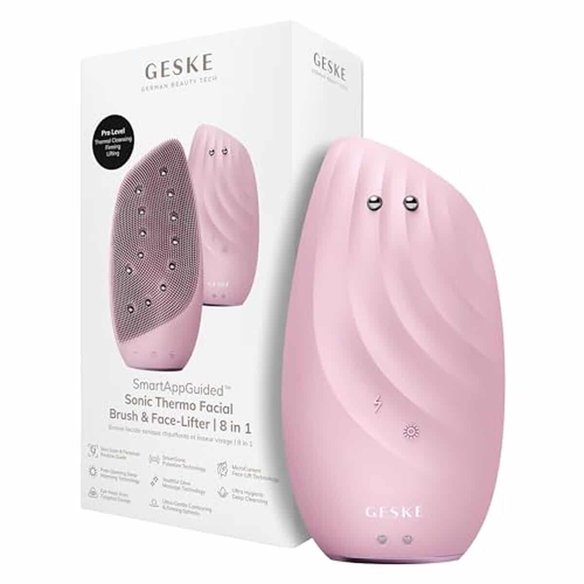 Test : brosse faciale thermique sonique GESKE 8 en 1