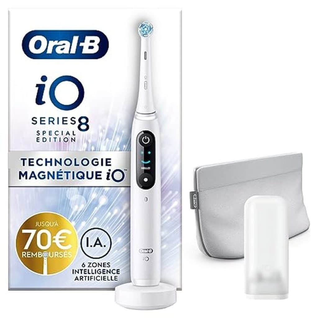 Test : oral-B iO-8 brosse à dents électrique haut de gamme