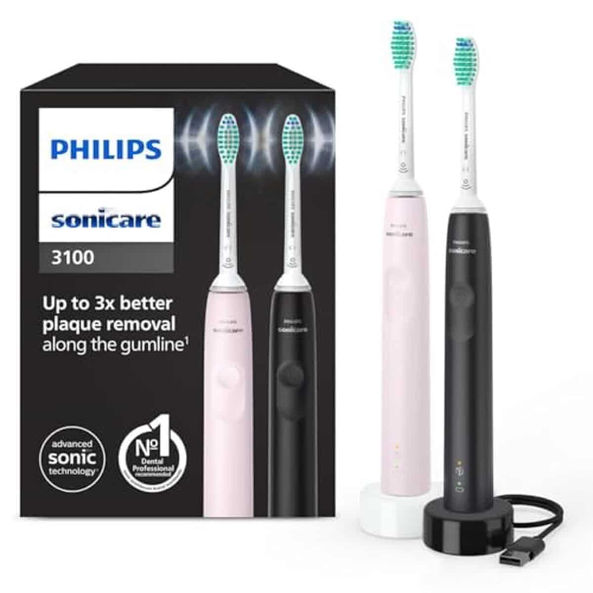 Test Philips Sonicare 3100 : brosse à dents polyvalente et stylée