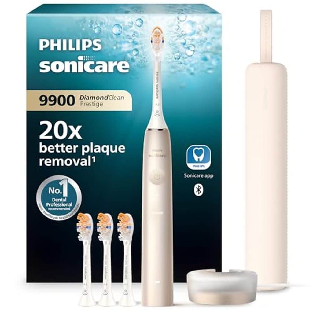 Test : philips sonicare diamondclean 9900 prestige, brosse à dents intelligente