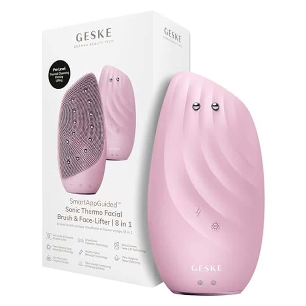 Test : brosse faciale thermique sonique GESKE 8 en 1