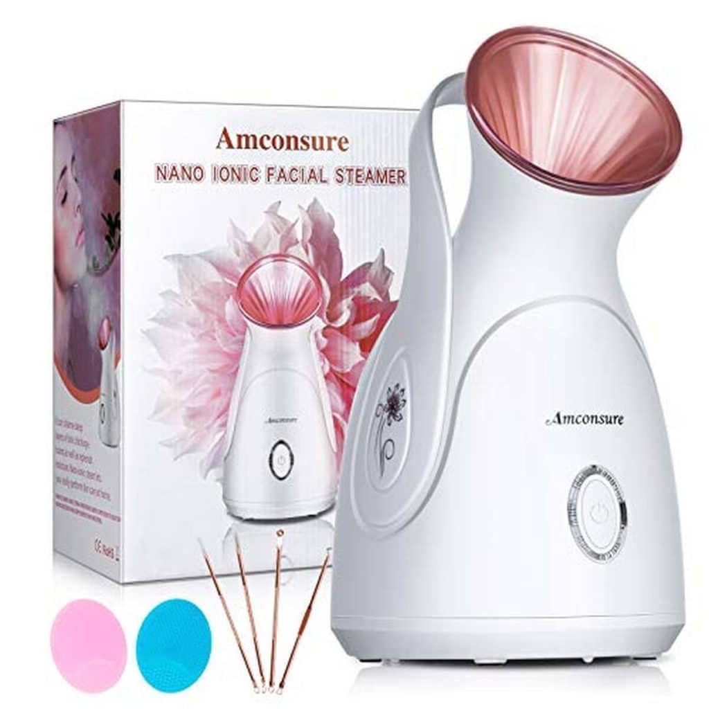 Test de l'humidificateur facial Amconsure à vapeur nano ionique