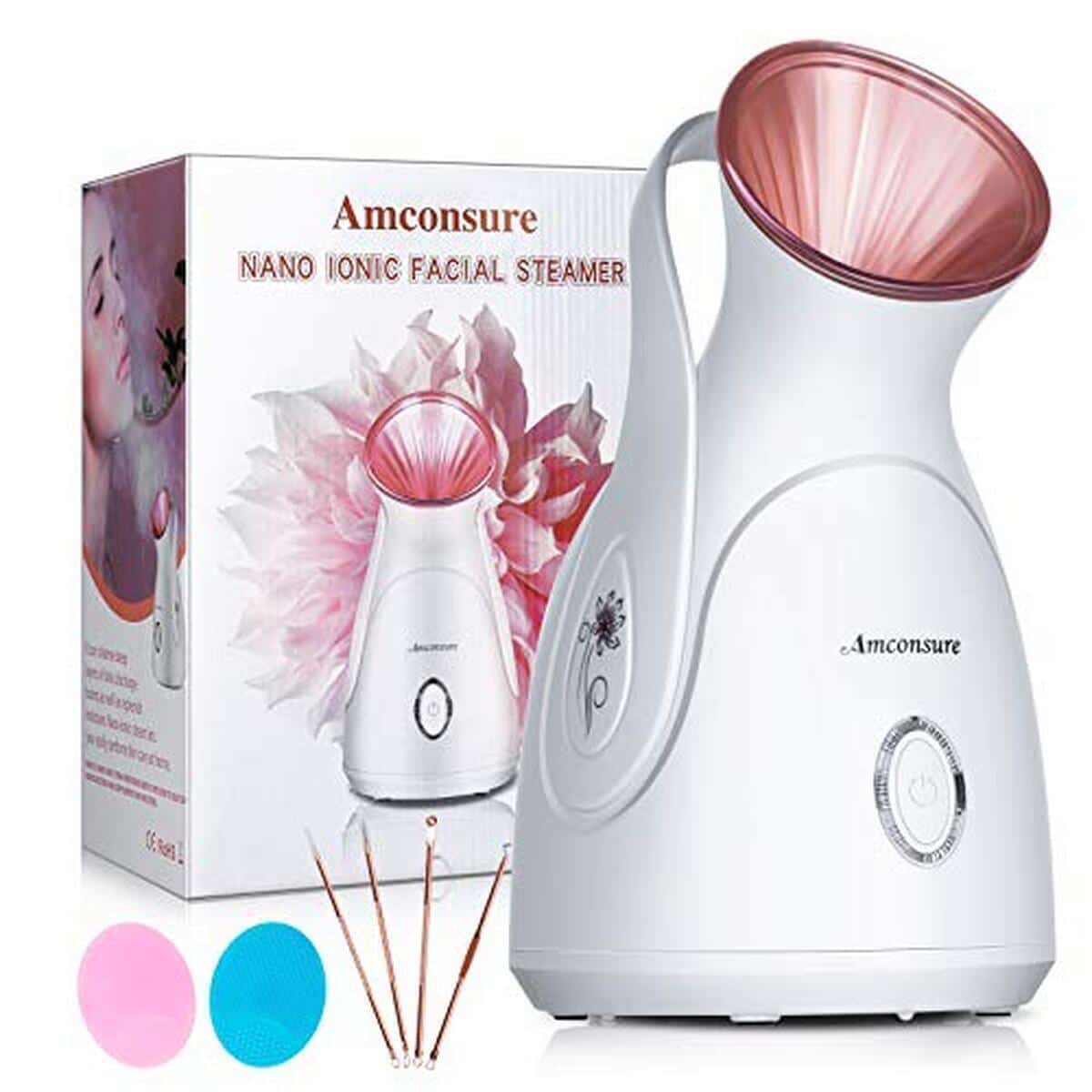 Test de l'humidificateur facial Amconsure à vapeur nano ionique