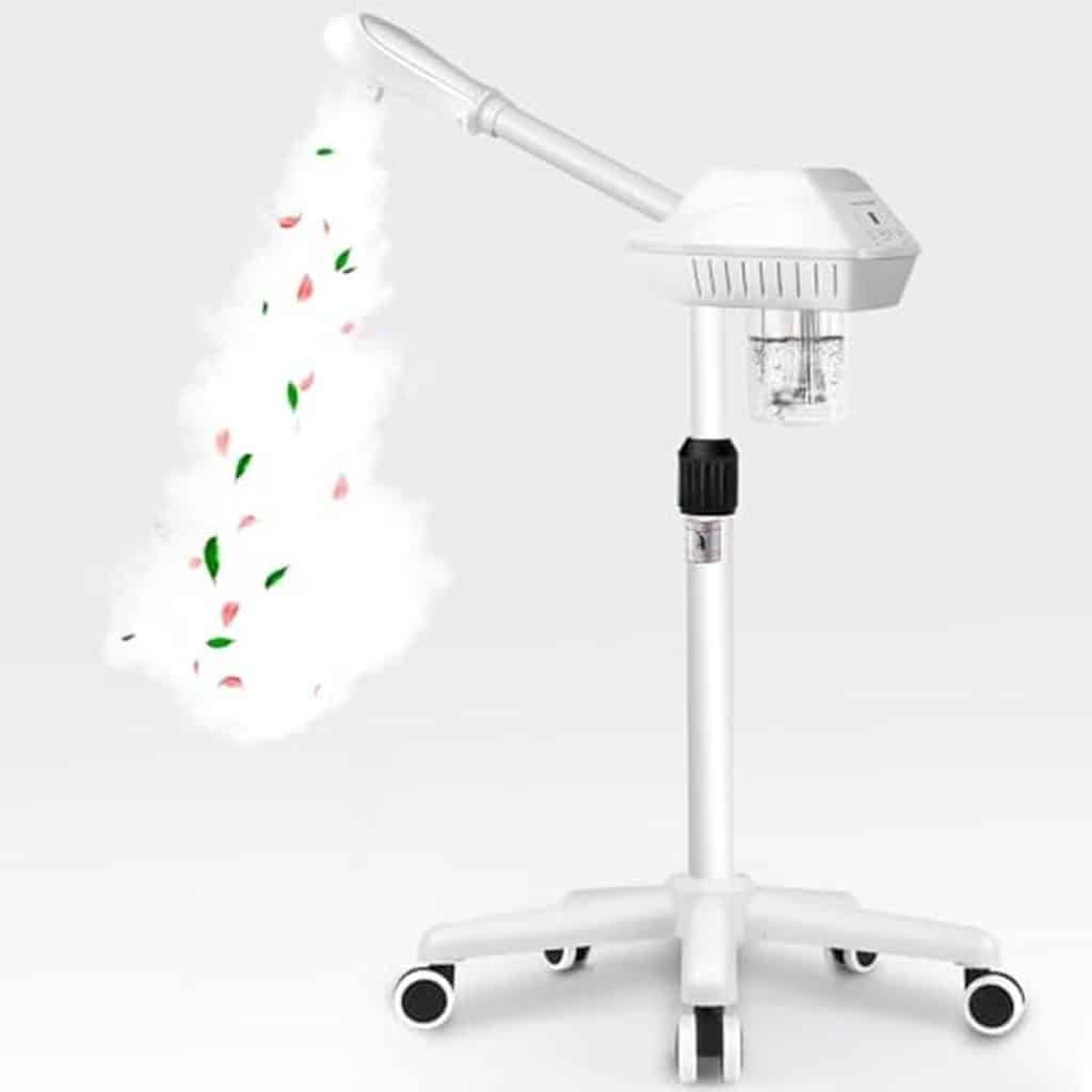 Test : défroisseur facial nano sur roues pour spa et maison