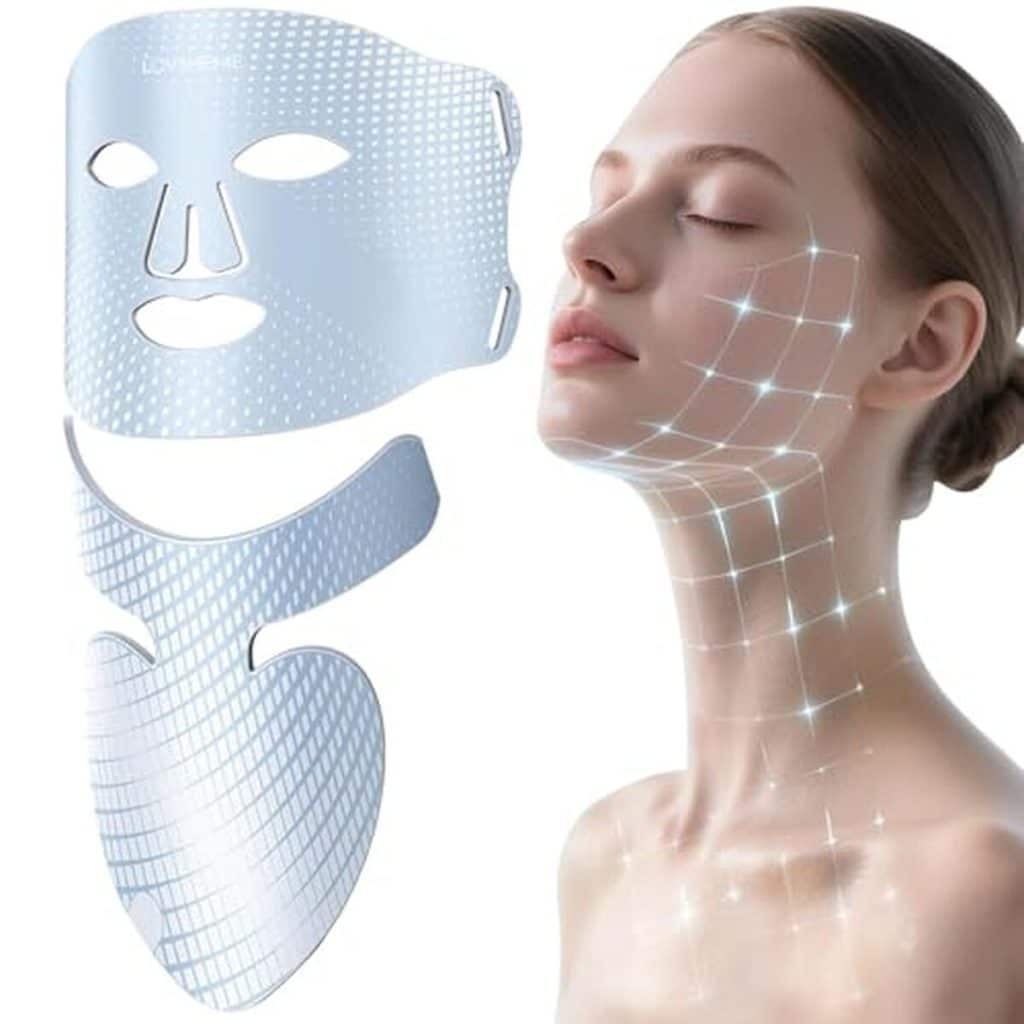 Test : masque facial LED Lovsheme, 4 modes pour une peau éclatante