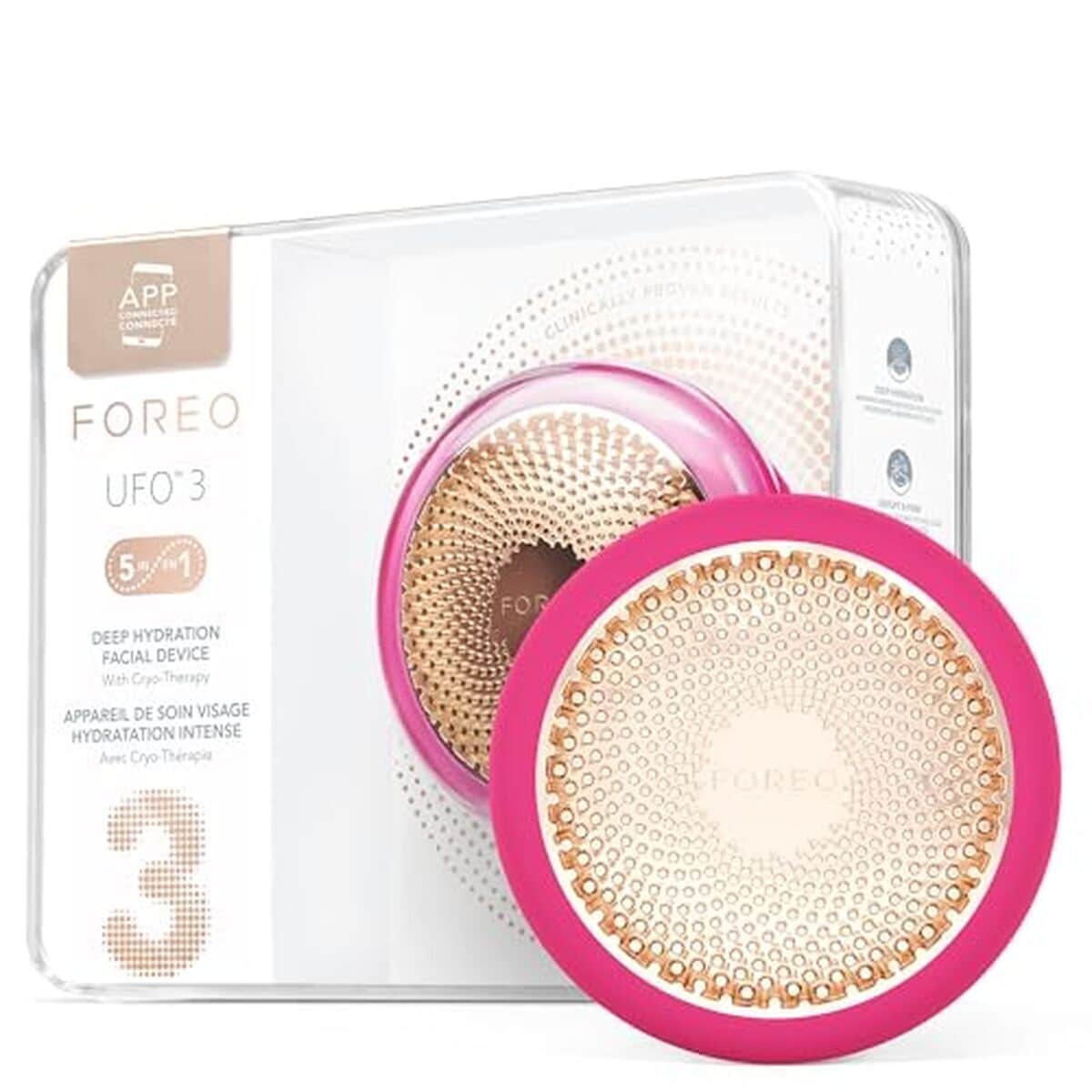 Test : uFO 3 masque hydratant visage 5 en 1 de Foreo